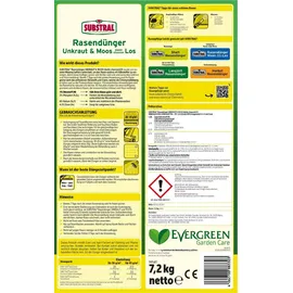 Substral Rasendünger Unkraut & Moos 7,2 kg