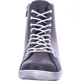 Andrea Conti Damen High Top Sneaker Schnürer Leder dynamisch 0341500, Schwarz 39