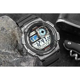 Casio AE-1000W-1BVDF, Wasserfest, Elektronisch