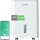 Midea COMFEE' Luftentfeuchter Easy Dry 16L/Tag, 4 Modi, Luftbefeuchter angeschlossen, Wassertank 3 l, Wäschetrockner, Swing-Funktion, für Räume von 32m2/80 m3