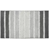 KLEINE WOLKE Badteppich Phoenix Silbergrau 70 x 120 cm