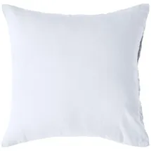 LivingHome Homescapes Kissenbezug Weiß, 80 X 80 cm, -