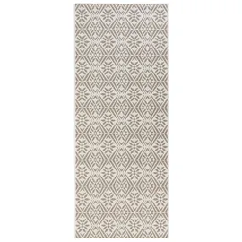 HANSE HOME Zala Living Flachgewebe Küchenläufer, "Creation" beige, Creme 80x200 cm