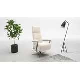 sit&more TV-Sessel Vario Comfort Polyester 70 x 124 x 85 cm Beige mit Kopfteilverstellung