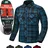 SHIMA Renegade 2.0 Motorrad Hemd Blau 5XL