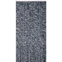CONACORD Deko-Vorhang Flauschi silbergrau 90 x 200 cm