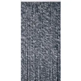 CONACORD Deko-Vorhang Flauschi silbergrau 90 x 200 cm