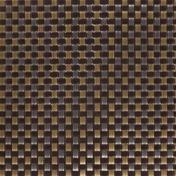 Sichtschutzstreifen GARDEN 'N' MORE "Dekor-Fertigstreifen", braun (geflecht, struktur, goldbraun), H:19cm, Kunststoff, Zaunelemente, Rattan Geflecht-Struktur, 5 Streifen, 2,1m lang, 19cm hoch, goldbraun