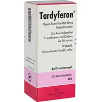 Pierre Fabre Tardyferon Depot-Eisen(II)-sulfat 80 mg Retardtab. 50 St
