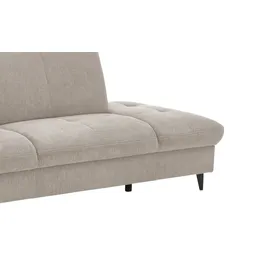 meinSofa Recamiere Mikrofaser 2-Sitzer Blau