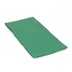Schachtel mit 1200 Papierservietten Tip Point 40x40 gefaltet 1/8 Farbe Grün