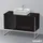 Duravit XSquare 120x54,8cm, s g, f Kons, 2 Auszüge, XS492204040,