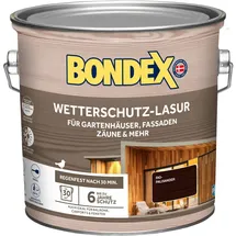 Bondex Wetterschutz Lasur Rio-Palisander seidenmatt 2,5 l