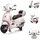 Chipolino Elektro-Kindermotorrad Vespa GTS Super weiß (null)