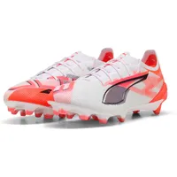 Puma Ultra 5 Ultimate Herren Puma White-Puma Black-Glowing Red