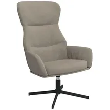 Nova - Vidaxl Relaxsessel Hellgrau Samt