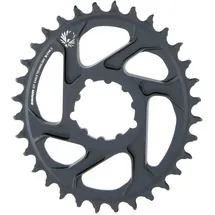 Sram Kettenblatt oval 32 Zähne Schwarz