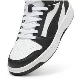 Puma Rebound V6 High-Top White Black/Mauve Mist 41