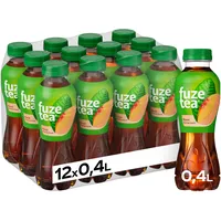 Fuze Tea Schwarzer Tee Pfirsich 12x 400ml