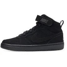 Nike Court Borough Mid 2 Kinder Schwarz 18,5