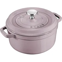 Staub Cocotte 24 cm rund kirschblüte 