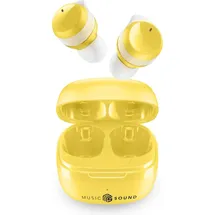 Cellular Line Music & Sound Bluetooth Earphones FLOW Yellow (60604)