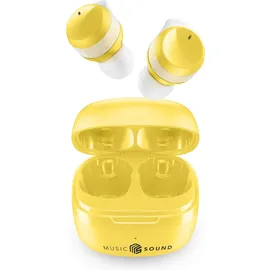 Cellular Line Music & Sound Bluetooth Earphones FLOW Yellow (60604)