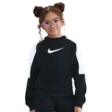 Nike Sportswear Dri-FIT Crew Neck Trainingsanzug Kinder 010 - black/white/black/white L (147-158 cm)