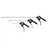BGS Druckluft-Ausblaspistolen-Satz 110 / 300 / 500 mm 3-teilig