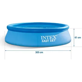 Intex Gartenerweiterungspool 305 x 61 cm inkl. Filterpumpe