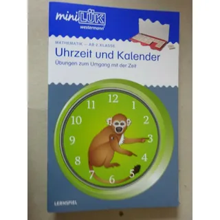 LÜK 240461 miniLÜK Uhrzeit und Kalender (Überarbeitung ersetzt bisherige Nr. 461)