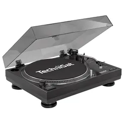 TECHNISAT Techniplayer LP 300 Plattenspieler, Schwarz/Silber