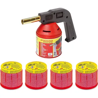 Rothenberger Industrial 1000000981 Lötlampe 1.750 °C inkl. Gaskartusche 1 Set