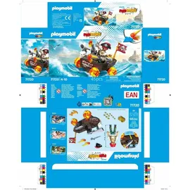 Playmobil Funstars Rasendes Piratenboot 71720