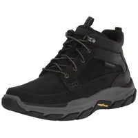 SKECHERS Herren RESPECTED Boswell Wanderstiefel, Schwarz, 42 EU - 42 EU