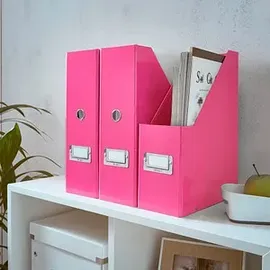 Leitz Stehsammler Click & Store 60470023 pink Karton, DIN A4