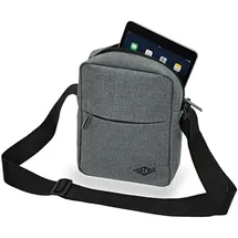 Wedo Umhängetasche Little Messenger Bag COLLEGE Kunstfaser grau