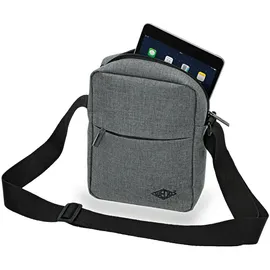 Wedo Umhängetasche Little Messenger Bag COLLEGE Kunstfaser grau