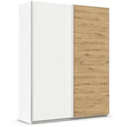 rauch ORANGE Schwebetürenschrank Quadra 181 x 229 cm Dekor Weiß