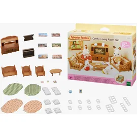 sylvanian families Landhaus Wohnzimmer Einrichtungsset 9 cm
