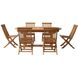 Tikamoon Capri Set 6-tlg. Braun