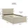 Homestyle4u Polsterbett 120 x 200 cm Beige