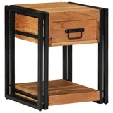 vidaXL Nachtschrank 2 pcs 40 x 40 x 50 cm Braun