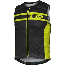 IXS RS-20 Protektorenweste schwarz-gelb,