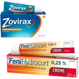 FeniHydrocort Creme 0,25% (20 g): Effektive Behandlung von Lippenherpes, Hautentzündungen, Insektenstiche und Juckreiz