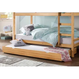 OTTO home Schubkasten OTTO HOME "Alpi", beige (natur gebeizt, gewachst), B:90cm H:20cm, Massivholz, Schubladen, Schubkasten, passend für das Etagenbett der Serie Alpi, aus massivem Kiefernholz