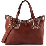 Campomaggi Bella Shopper Leder Braun