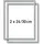 Schipper Bilderrahmen Silber 24x30 cm 2er Set