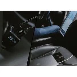 Green Cell 1x USB-C 24W Power Delivery 1x USB Quick Charge 3.0 (CAD33) - Schwarz