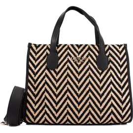 GUESS Handtasche Silvana 2 Compartment 32.5 x 14 x 25 - Schwarz